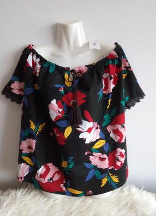 Блуза декольтована, від papaya, р. 18/3xl