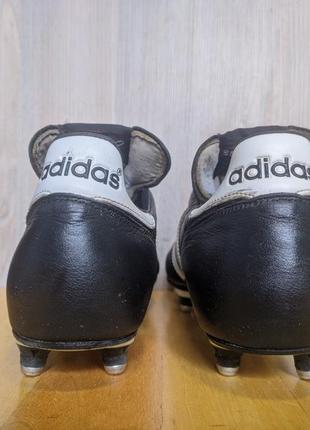 Бутсы копочки кожаные adidas world cup5 фото