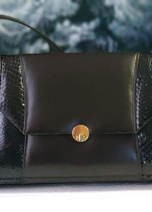 Элегантная сумка из натуральной кожи.4 фото