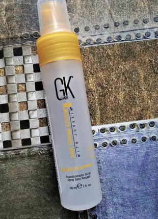 Несмываемый спрей для волос gkhair {global keratin} leave in conditioner 30 мл2 фото