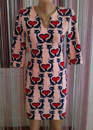 Сукні,гарна сукня з кішками