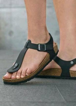 Босоніжки birkenstock kairo nubuck leather sandals,оригінал