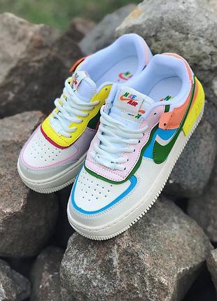 Женские кроссовки nike air force 1 shadow