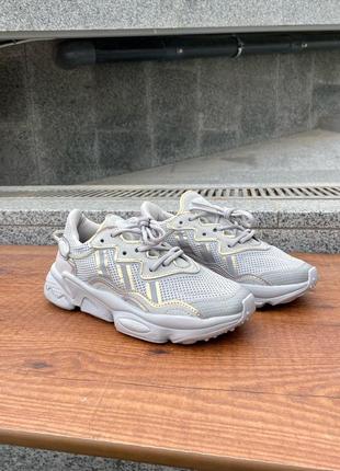 Кросівки adidas ozweego grey кроссовки