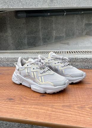 Кросівки adidas ozweego grey кроссовки