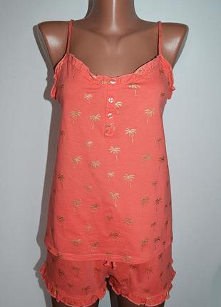 Комплект для сну, піжама в принт tu