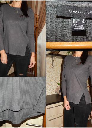 Лёгкая кофточка в рубчик размер с