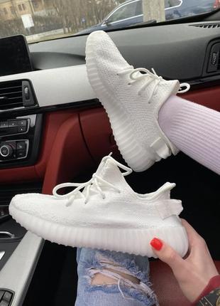 Мужские кроссовки adidas yeezy boost 350 white
