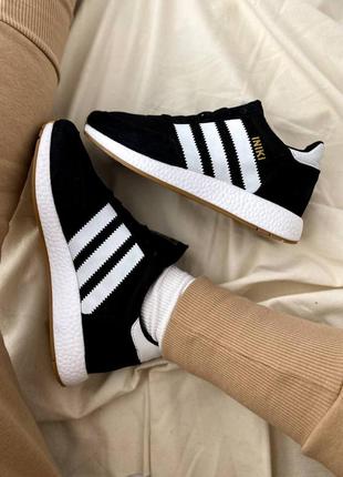 Мужские кроссовки adidas iniki white/black