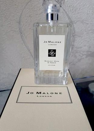 Jo malone midnight musk & amber💥оригінал 1,5 мл розпив аромату мускус і амбра9 фото