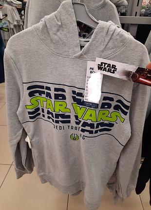 Кофта батник толстовка кенгуру star wars