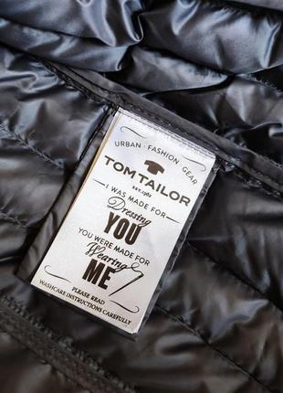 Куртка tom tailor брендова; оригінал! натуральний пух!2 фото
