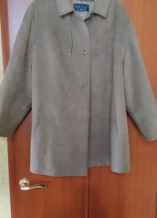 Женское пальто baronia немецкий бренд 66-68 размер1 фото