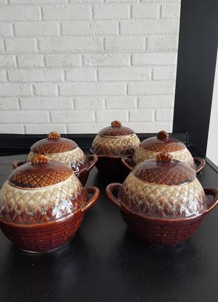 Керамические горшочки для запекания