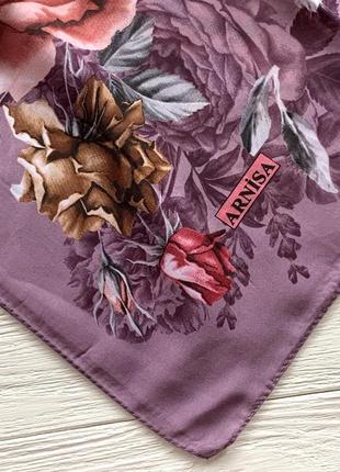 Женсикй весенний платочек изнатуральной ткани турция4 фото