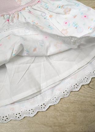 Новое летнее платье george на девочку 3-6 мес, 62-68 размер