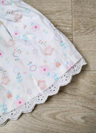 Новое летнее платье george на девочку 3-6 мес, 62-68 размер