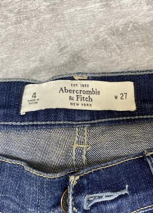 Шорты джинсовые abercombie&fitch new yourt7 фото