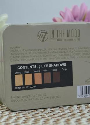 Палетка теней для век in the mood natural nudes eye shadow palette9 фото