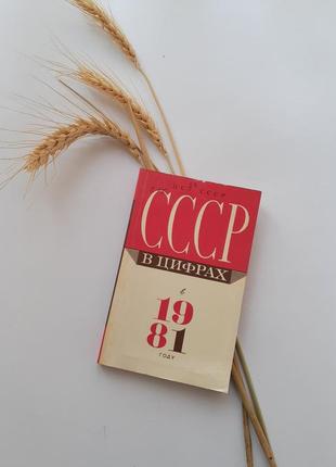 Срср у цифрах у 1981 році (короткий статистичний збірник) щорічник