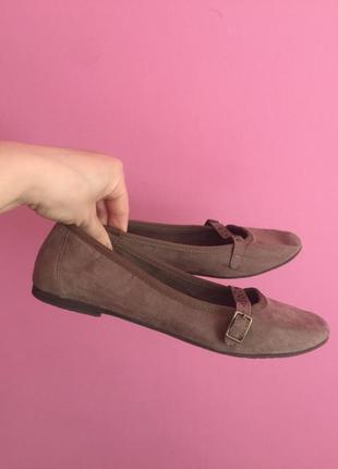 Туфлі балетки tamaris 37 37,5 розмір легкі