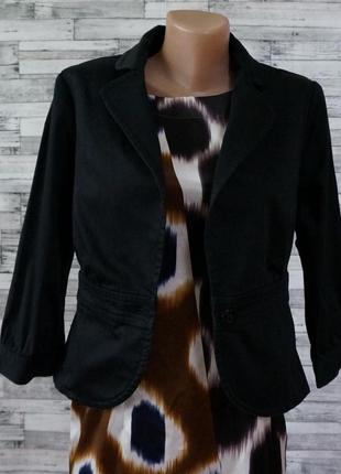 Жакет пиджак приталенный по фигуре хлопок h&m размер s1 фото