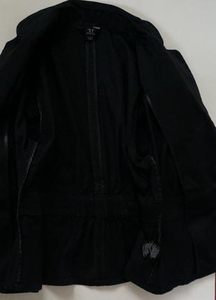 Жакет приталений піджак по фігурі бавовна h&m, розмір s2 фото