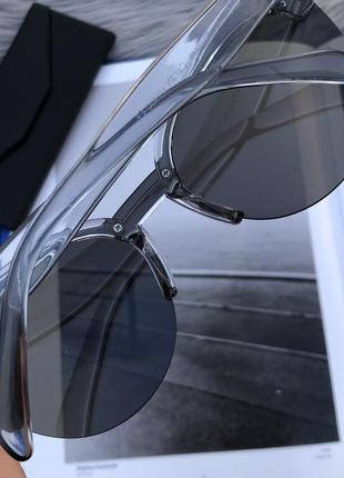 Уценка солнцезащитные солнечные зеркальные синие очки от солнца, сонячні окуляри5 фото