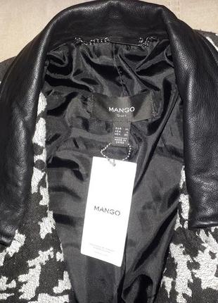 Куртка-косуха на блискавці mango4 фото