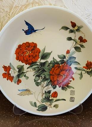 Порцеляновий декоративна тарілка