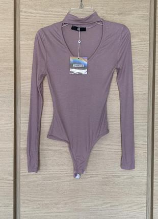 Боди топ лилового цвета размер xs/s