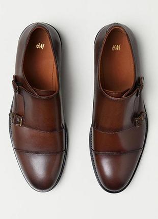 Оригинальные туфли с пряжками от бренда h&m разм. 452 фото