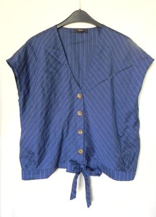 Yessica-блузка летняя на завязке р.46/3xl1 фото