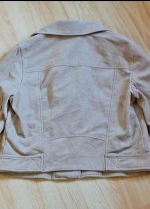 Куртка-косуха из иск замша h&m5 фото