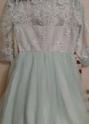 Новое вечернее платье на выпускной / платье подружке невесты chi chi london3 фото