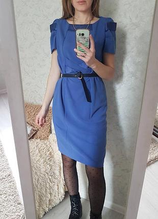 🔥шикарна фактурна сукня міді з красивою спинкою