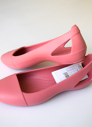 Балетки sienna flat от crocs оригинал!