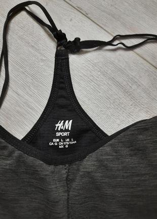 Спортивный топ бра h&m l2 фото