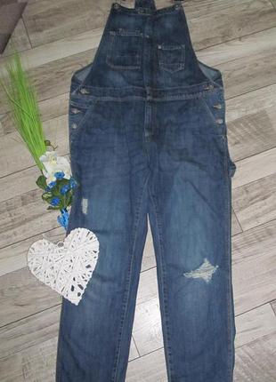 Джинсовый комбинезон denim р 38 на 165/72а