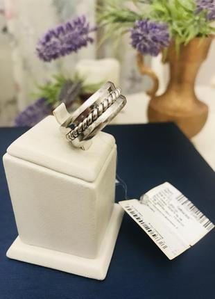 Стильное мужское серебряное кольцо zarina6 фото