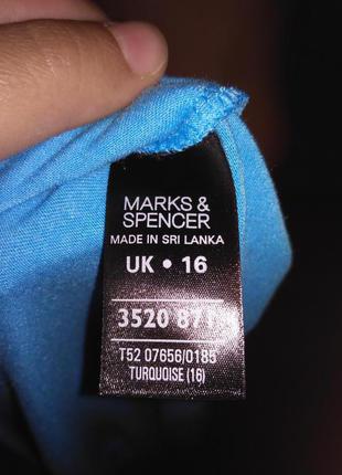 Бирюзовая юбка marks&spencer4 фото