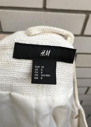 Косуха,куртка,букле ткань,кожаные,стеганые детали,жакет,пиджак h&m10 фото