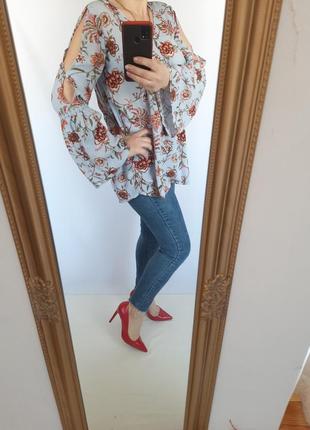 Шикарна блуза з оригінальним рукавчиків