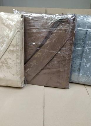 Готовые шторы с подхватами мраморные шторы