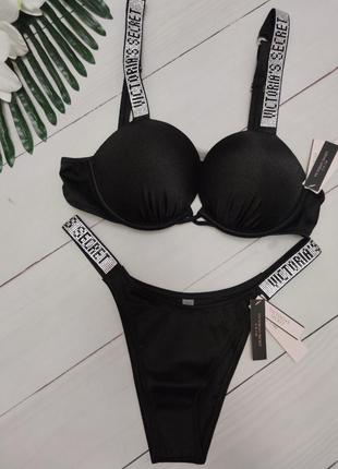 Роскошный купальник виктория сикрет victoria's secret с камнями со стразами vs