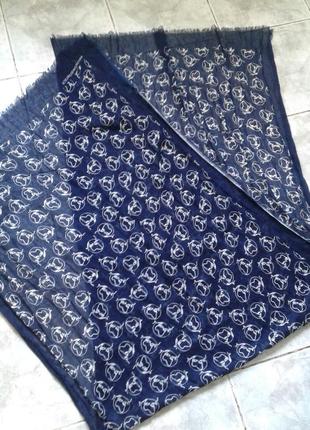 Легкий шарф палантин naturaline bio & fair бавовна 100% 82 х 188