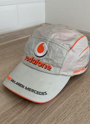 Чоловіча бейсболка mclaren mercedes alonso hamilton vodafone official baseball cap1 фото