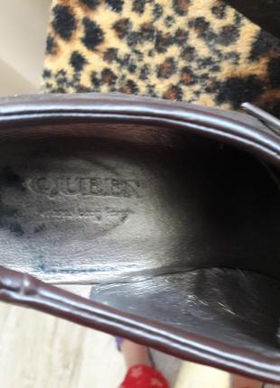 Чудо туфельки внутри полностью натуральн.кожа коричневый цвет фирмы qveen р.37-37,5-389 фото