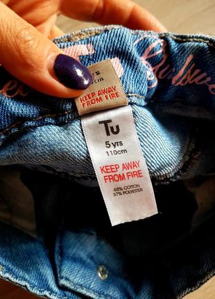 Юбка джинс фирменная модная мини5 фото