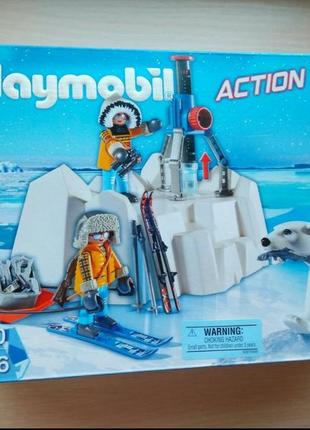 Playmobil 9056 action исследователи арктики с медведями игровой набор конструктор